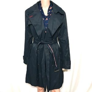 Tommy Hilfiger Women’s Navy Trench Coat